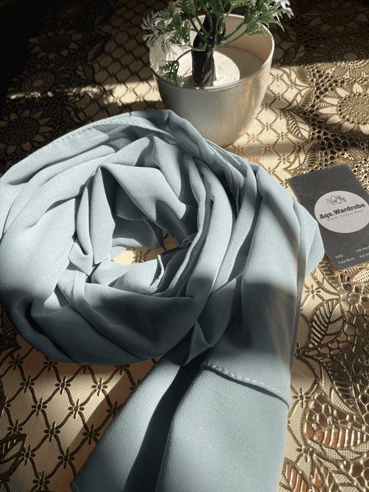 Georgette Chiffon Scarfs - Aqswardrobe.pk